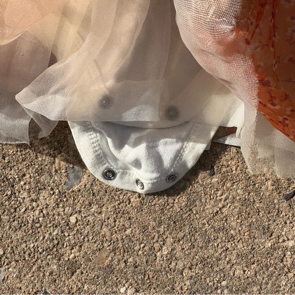 Baby Starters Thanksgiving Long Sleeve One Piece Dress Baby 12 Month - Picture 3 of 5